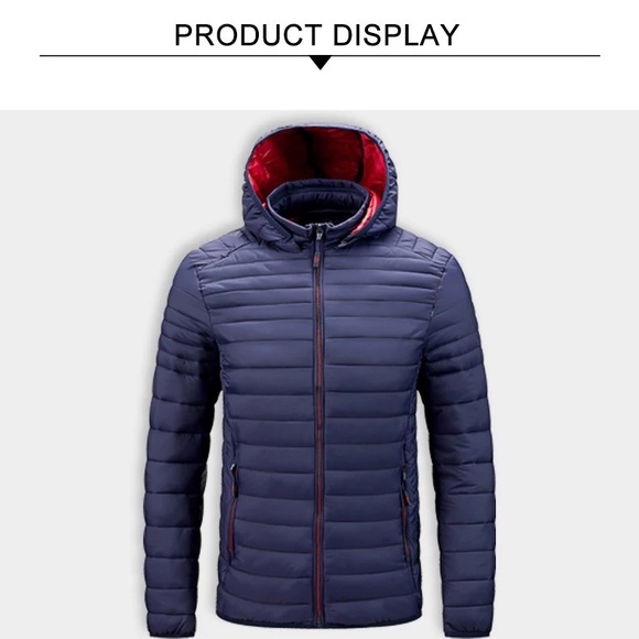 winter jackets for men lightweight warm coats - Picture 2 of 3
